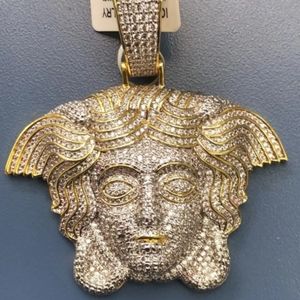 Medusa Pendant Two Tone